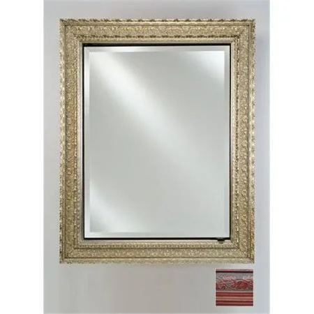 Afina CORPORATION SD1730RPALCE 17 in.x 30 in.Recessed Single Door Cabinet - Parliament Cherry - Gray