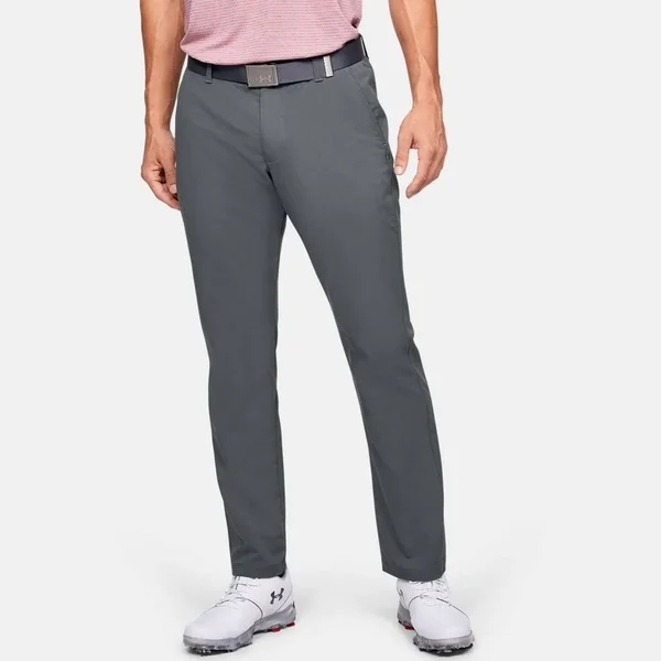 Under Armour Men's Match Play Straight Leg Athletic Pants - Gray, 30/34