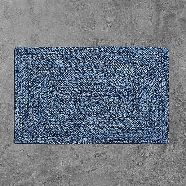 Colonial Mills 7&0x22 x 9&0x22 Blue Wave Catalina Area Rug