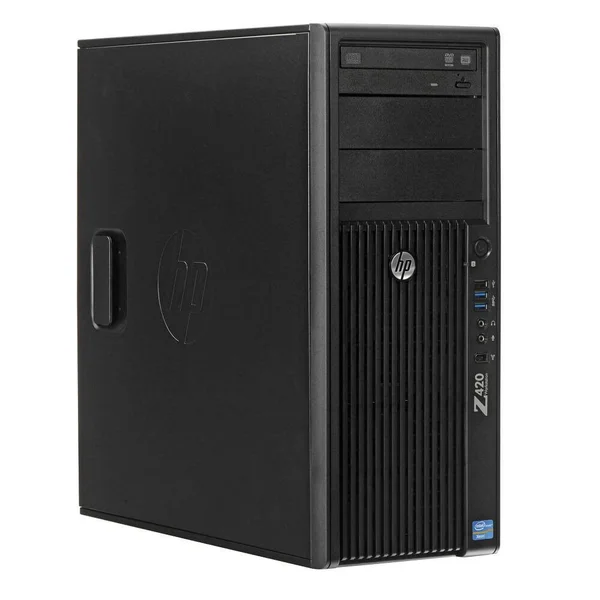 HP Z420 Workstation E5-2660 Eight Core 2.2Ghz 64GB 500GB Q4000 Win 10