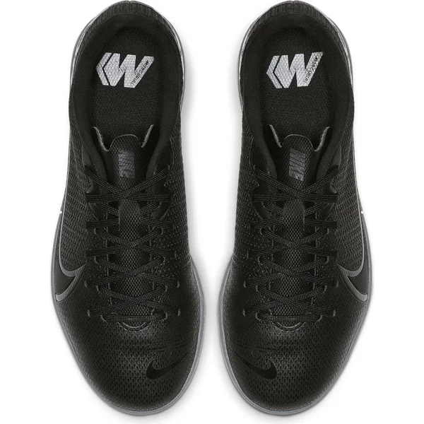 Nike Kids& Mercurial Vapor 13 Academy Indoor Soccer Shoes - Black