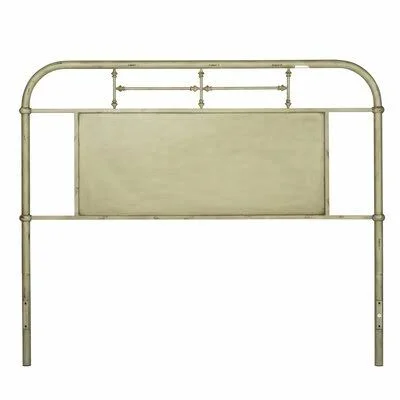 Cassiopeia Open-Frame Headboard Size: Queen, Color: Green