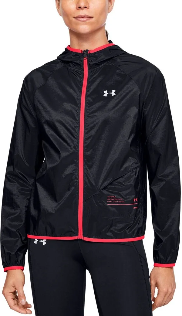 Under Armour Women's Qualifier Storm Packable Jacket - Black, MD