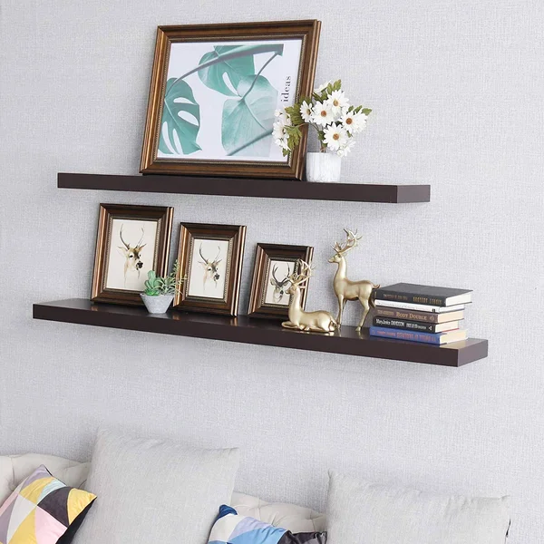Welland 48 inch New Chicago Floating Shelf, White