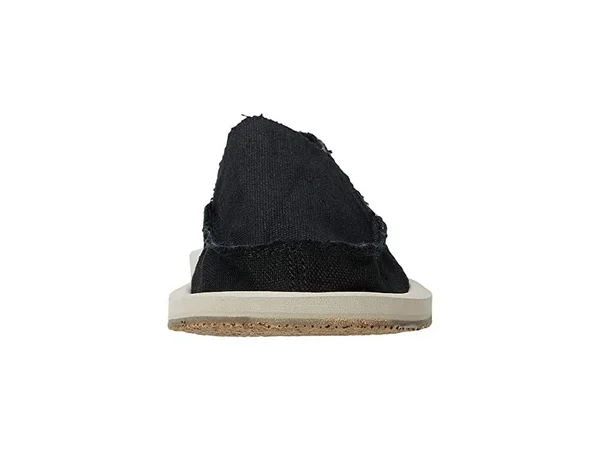 Sanuk Women's Shoes - Donna Hemp Jute - Ebony