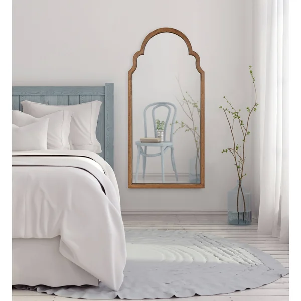 Kate and Laurel Hogan Arch Framed Mirror - Gold - 24x36