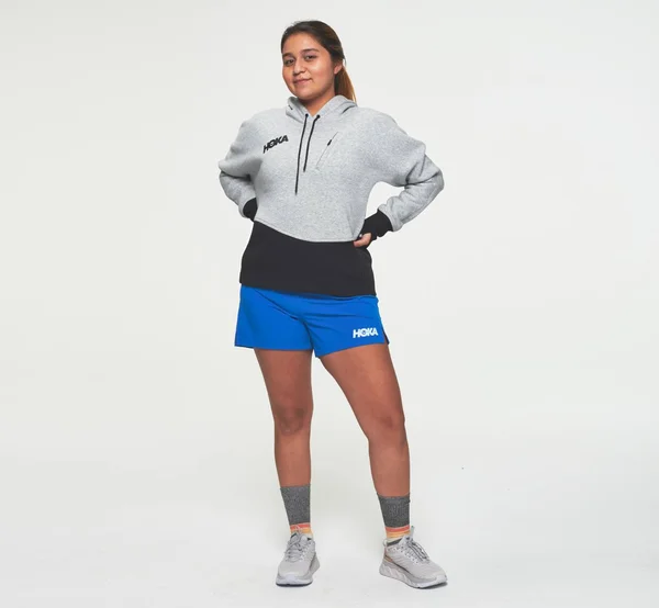 Hoka Women's Hoodie in Grey - Size Xs