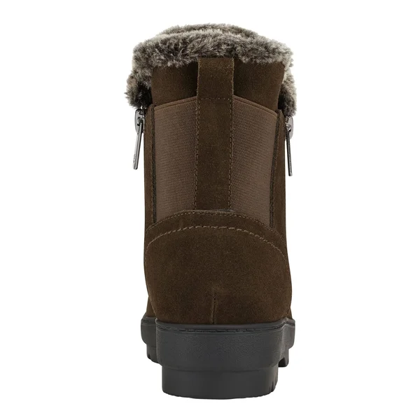 Easy Spirit Women's Adabelle Bootie - Size: 9.5, Dark Green Suede