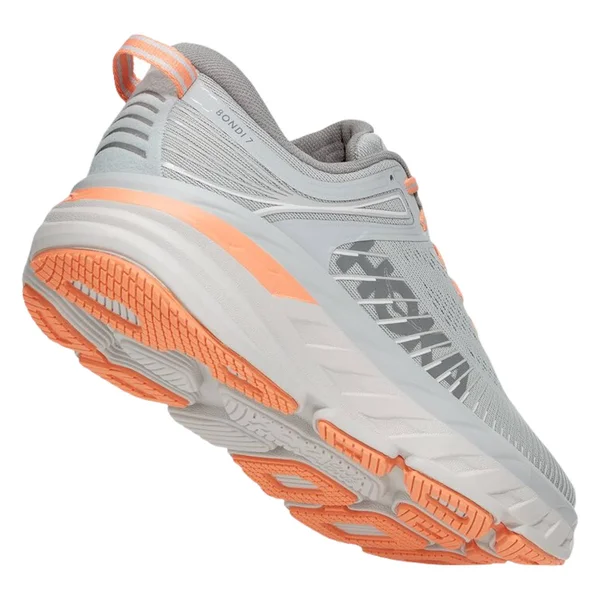 Hoka One One Women's Bondi 7 Black-White - 12