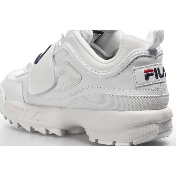 Fila Disruptor II Applique Shoes - White - 7.5