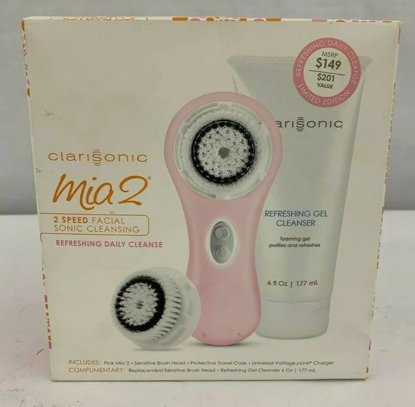 Clarisonic MIA2 Two Speed Facial Sonic Cleansing System - Pink