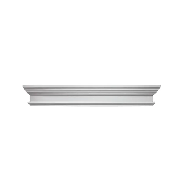 Fypon WCH84X6T 84x22W x 87 1/2x22OW x 6x22H x 1x22P Crosshead with Trim Strip