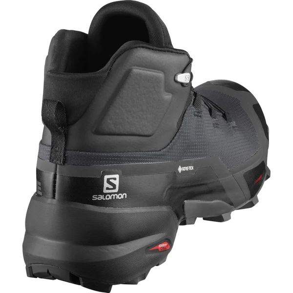 Salomon Men's Cross Hike Mid GTX Boot - 10.5 - Phantom, Black, Ebony