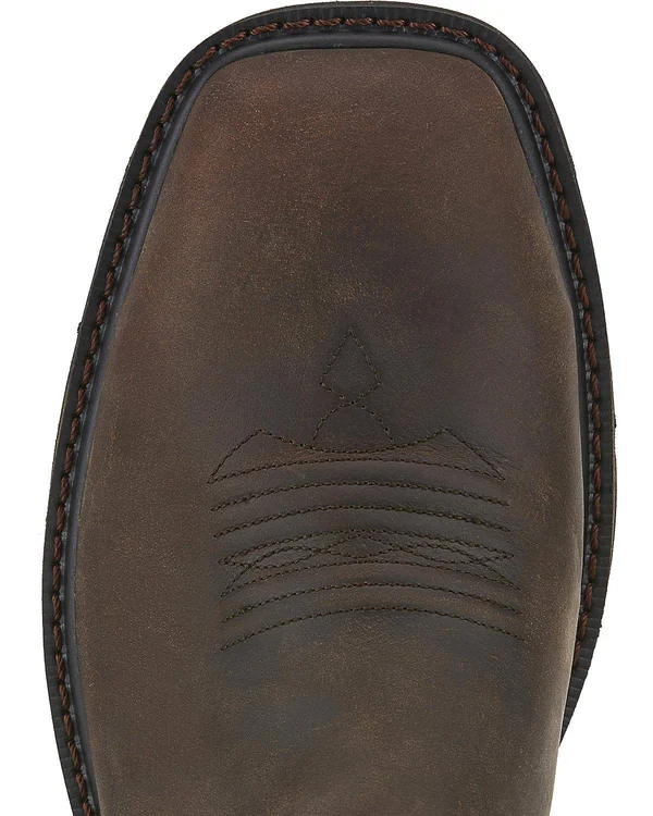 Ariat Groundbreaker Square Toe Steel Toe 11.5 Men's Brown
