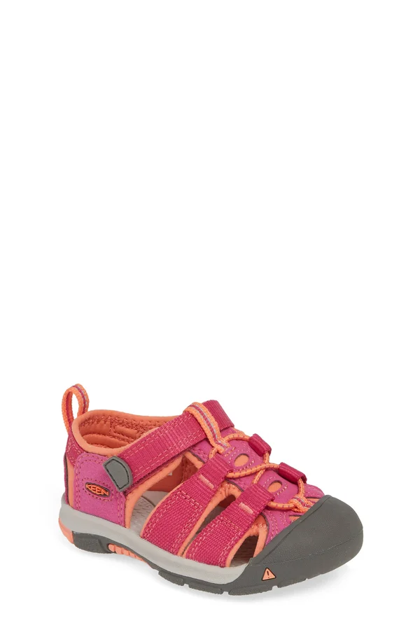 Keen Newport H2 Toddler Sandal Berry/Coral