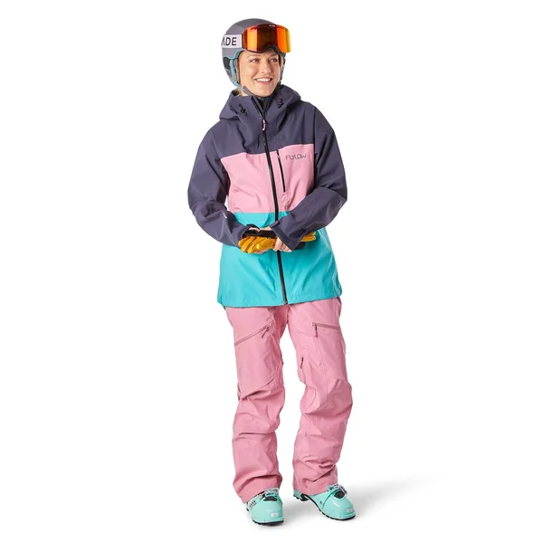 Flylow Foxy Bib Pant - Women's Beet - M/Reg