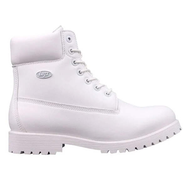 Lugz Convoy Men's Fleece-Lined Boots - Size: 11, White