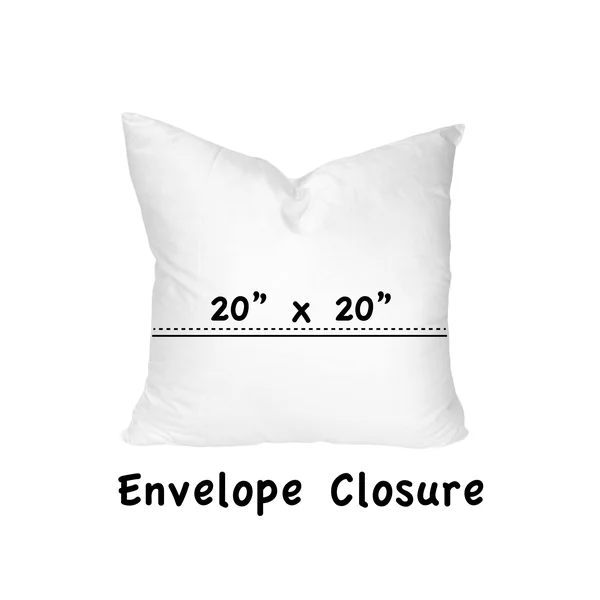 Joita Sandy Indoor Outdoor Soft Royal Pillow Envelope Cover with Insert 20x20 - JOJE2100520B