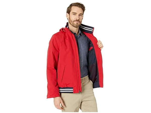 Tommy Hilfiger Men's New Regatta Parka Jacket - Racing Red - S
