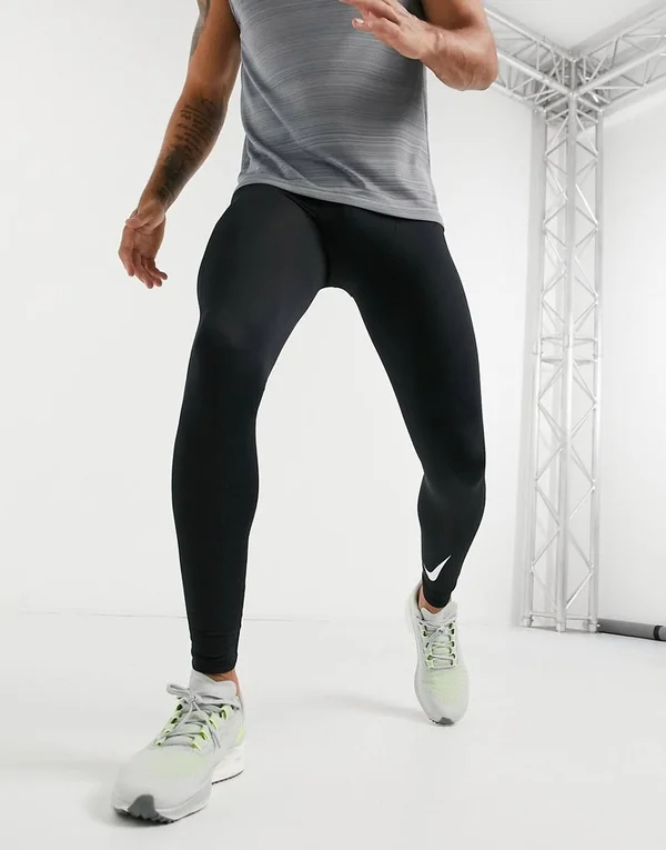 Nike Men's Pro Warm Tights, Small, Black