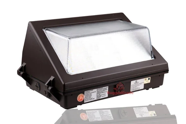 60 Watt LED Wall Pack Light - 8, 700 Lumens - 5000K Bright White - High Efficiency 140 Lumen to Watt- DLC Premium Listed - Dorado