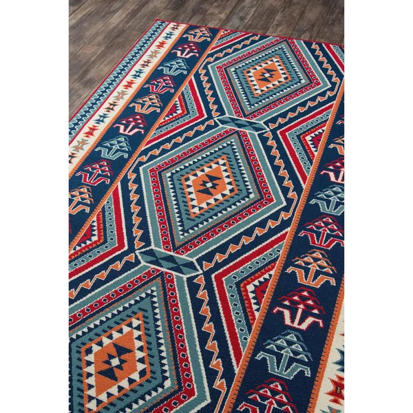 Momeni Baja BAJ31 Area Rug - Red, 7&10x22 x 10&10x22 Rectangle