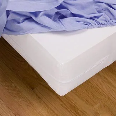 Sleep Safe ZipCovers Evolon Allergy Mattress Protector 15x22 Queen Zippered Mattress Encasement Dust Mite, Bed bug, and Allergen
