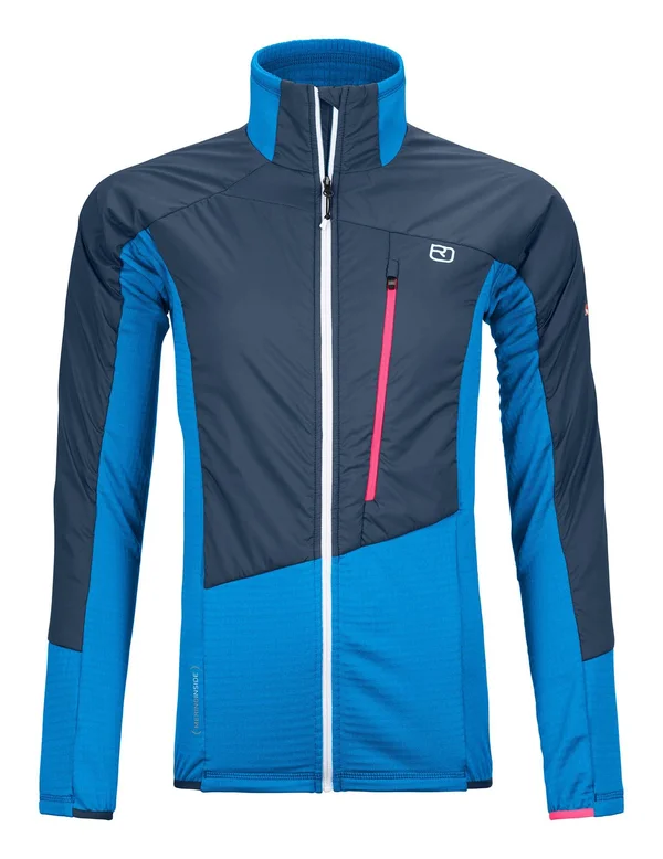 Ortovox Westalpen Swisswool Hybrid Jacket - Women's Safety Blue - M