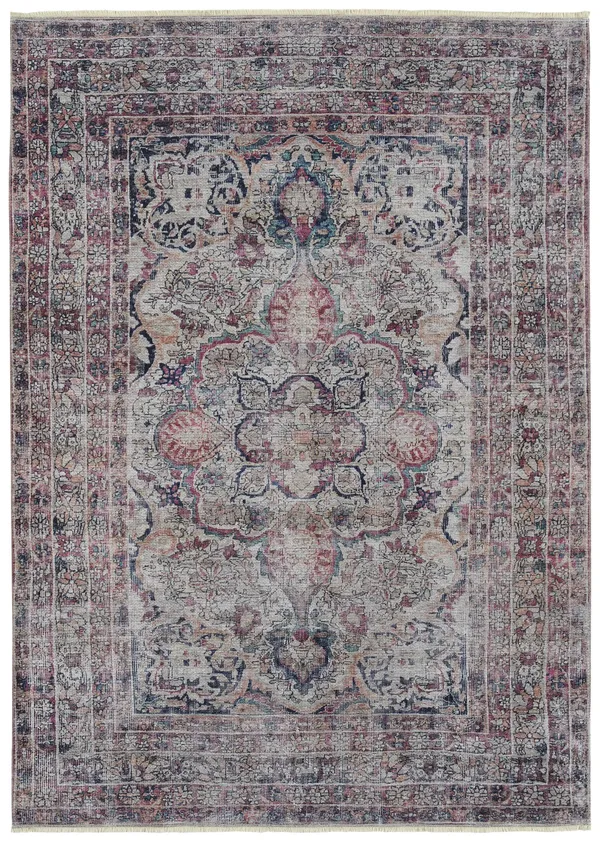 Kaleen Praia PRA09-86 Multi Area Rug Runner 2&7x22 x 9&0x22