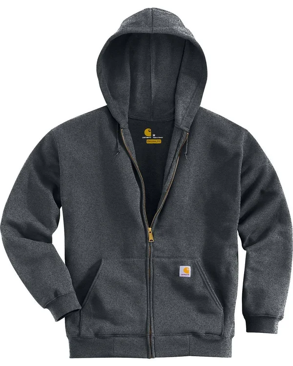 Carhartt Men's Midweight Hooded Zip Front Sweatshirt