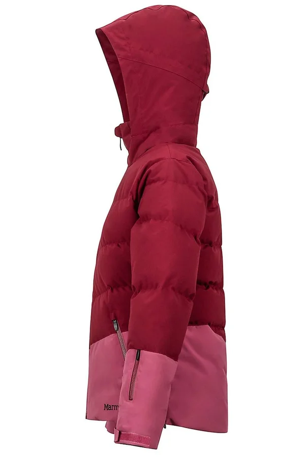 Marmot Slingshot Down Jacket - Women's Claret/Dry Rose, XL
