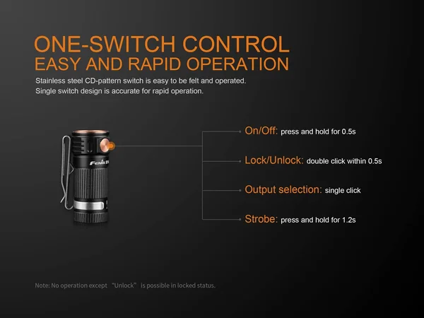 Fenix E16 High Performance EDC Flashlight