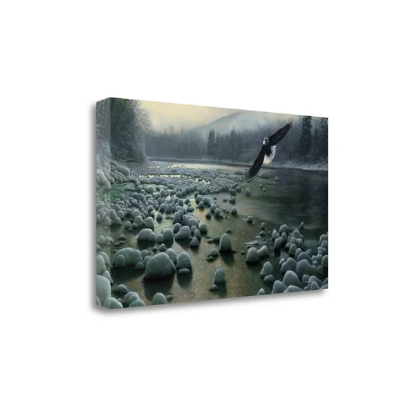 on Eagle Wings by Kevin Daniel - 40x22 x 24x22 Fine Art Giclee Print on