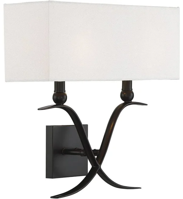 Savoy House-9-800-2-109-Payton - 2 Light Wall Sconce Polished Nickel