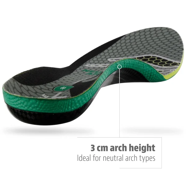 Sof Sole Fit Series Insoles Neutral Arch, Men's 9-10