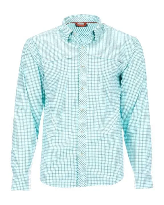 Simms Stone Cold LS Shirt Meridian Madras Plaid - 3XL