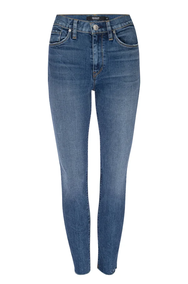 Hudson Jeans Barbara High-Rise Super Skinny Ankle Jean - Surpass, 26