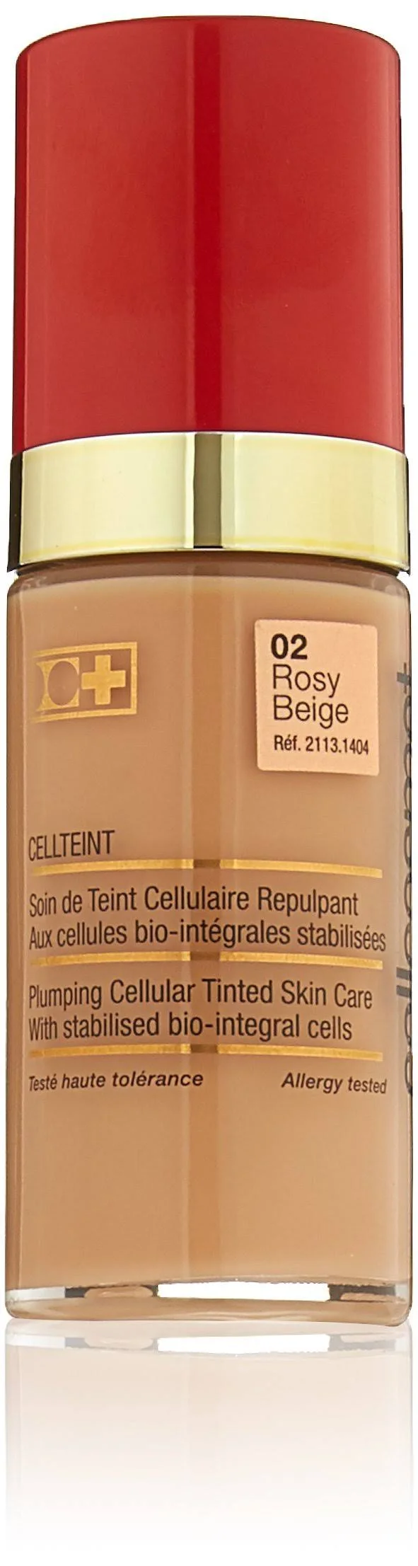 Cellcosmet CellTeint Plumping Cellular Tinted Skincare #02 Rosy Beige 30ml/1.1oz