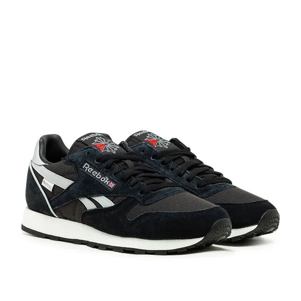 Reebok Classic Leather (Black, Grey)