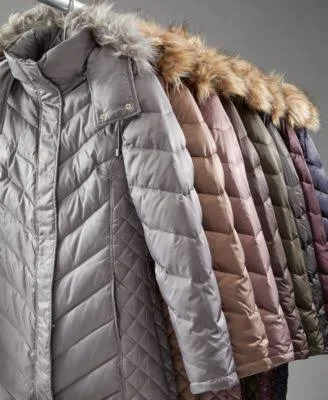 Kenneth Cole Quilted Coat - Xs
