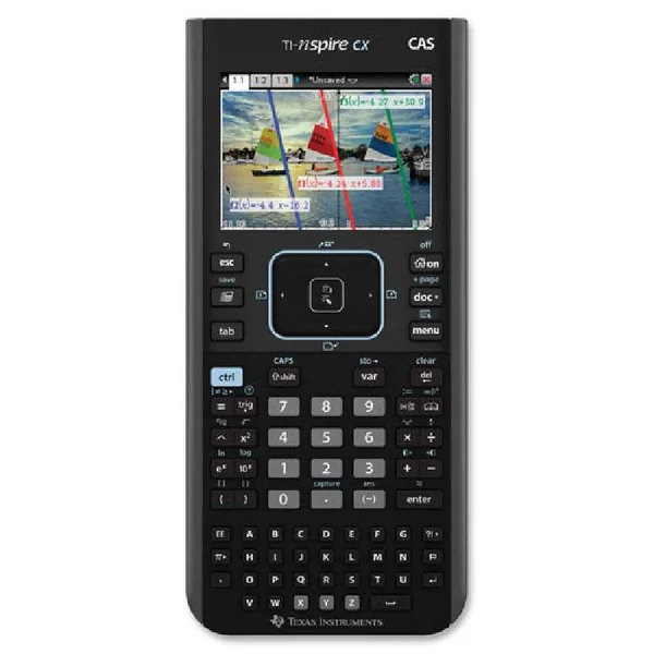 Texas Instruments TI-Nspire CX CAS Handheld Graphing Calculator - Color Display