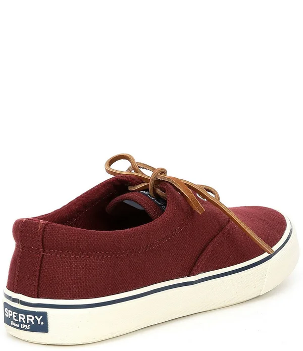 Men's Sperry Striper II CVO Baja Linen Sneaker Taupe, Size 11M
