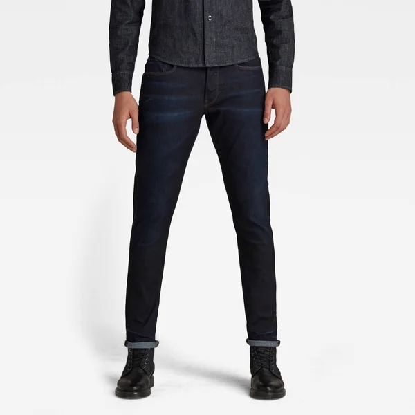 G Star Raw 3301 Tapered Jeans Blue