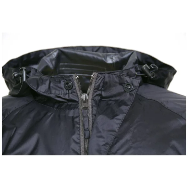 Caterpillar Typhoon Black Packable Rain Jacket - Large