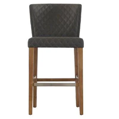 Dane Bar & Counter Stool Gracie Oaks Color: Dark Gray, Seat Height: Bar Stool (29x22 Seat Height)