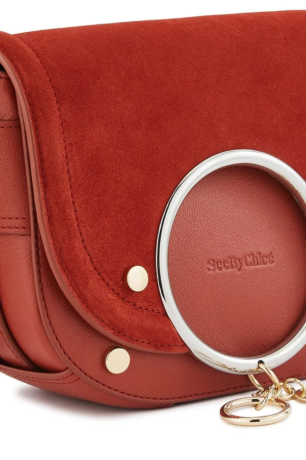 See by Chloé Mara Leather Crossbody Bag - Red