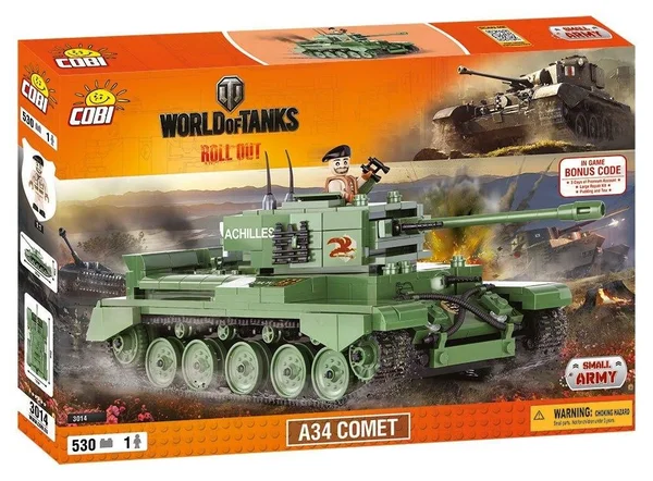 Cobi 3014 A34 Comet Tank Model Kit