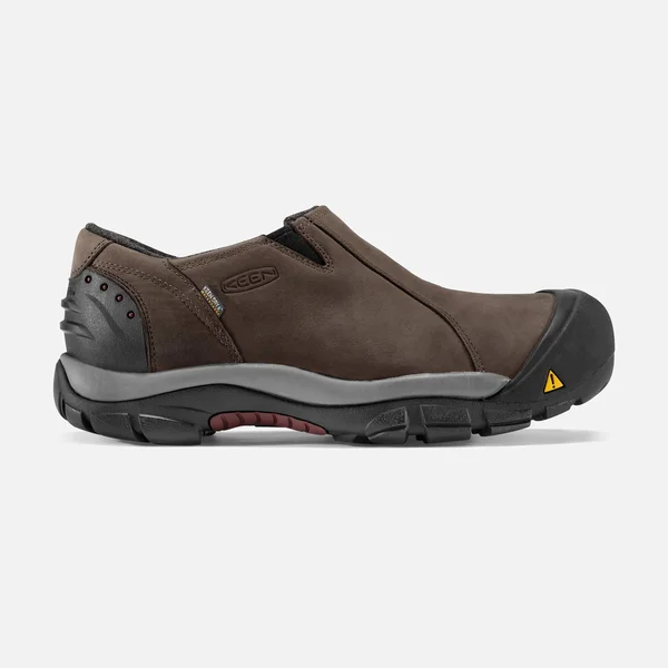 Keen Men's Brixen Low (14 Slate Black/Madder Brown)