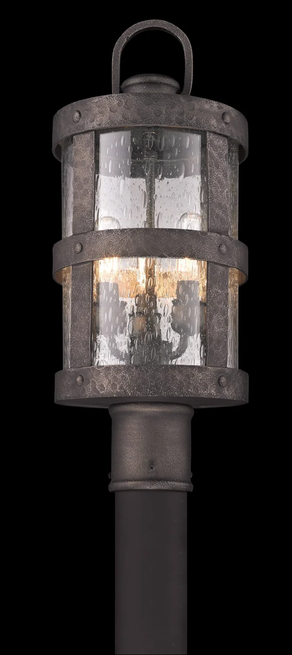 Barbosa 3 Light Post Lantern - Troy Lighting P3316