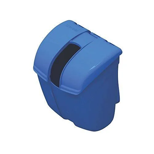 San Jamar SI2000 Saf-T-Ice Plastic Scoop Caddy for Scoops - 86 oz, Blue